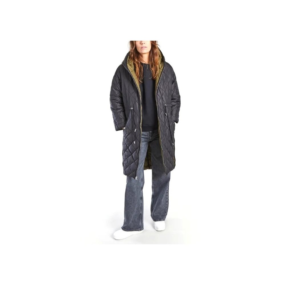 Maje Reversible Quilted Puffer Jacket  Size 1